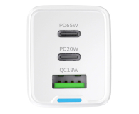 Wozinsky Ładowarka GaN 65W z portami USB 2xUSB-C z kabelm C-C 65W - 1487890 - zdjęcie 3